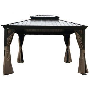 10 Best Gazebos for High Winds – Power to Withstand Almoste a Hurricane