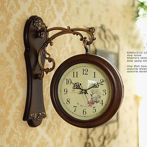 Funny Double Sided Clock