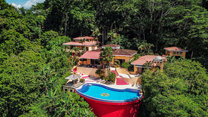 New Costa Rica Real Estate Service Exclusive Property Listing Seaside Ocean View Mansion in Exclusive Neighborhood Above Dominical Beach