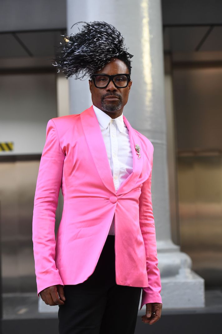Billy Porter Was High-Key the Best Dressed Throughout All of London Fashion Week