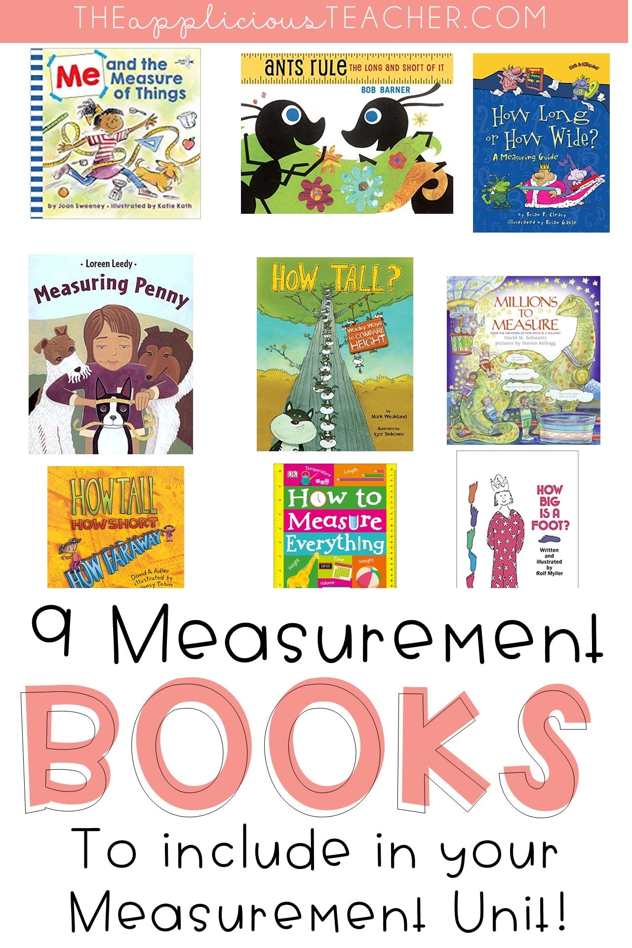 9 Linear Measurement Books Perfect for Your Classroom