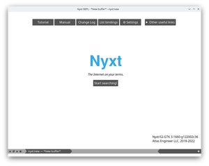 Nyxt 3 Pre-release 1 (a Lisp powered web browser)