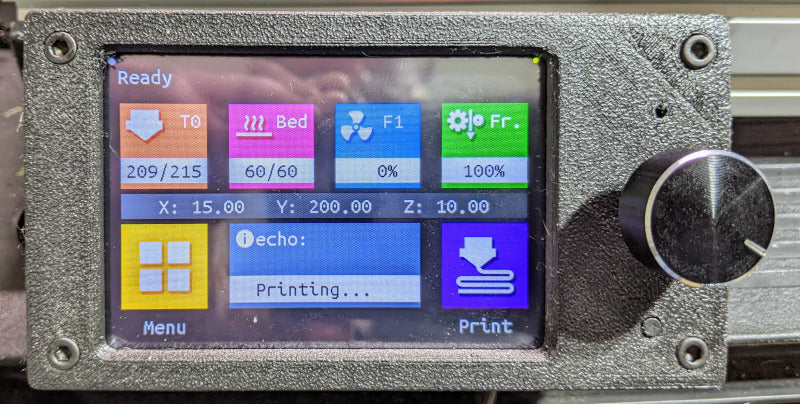 TFT35 Dual Mode 3D Print Control – Hands On