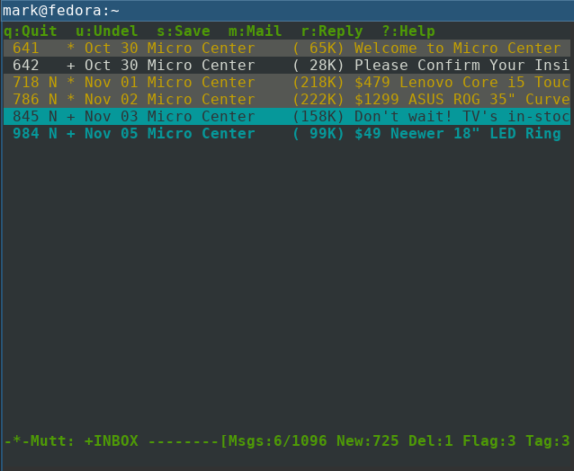 HPR3476: My mutt email setup