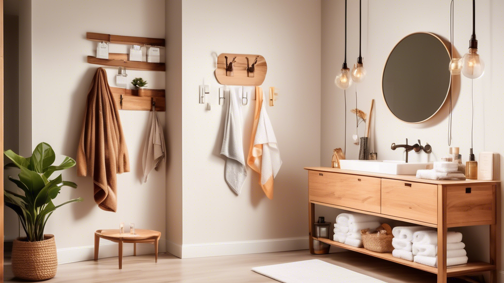 Bathroom Coat Rack: Keep Your Towels Organized