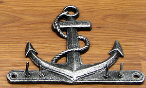 Anchor Key Hook Cast Iron
