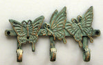 Cast Iron Butterfly Key Hook
