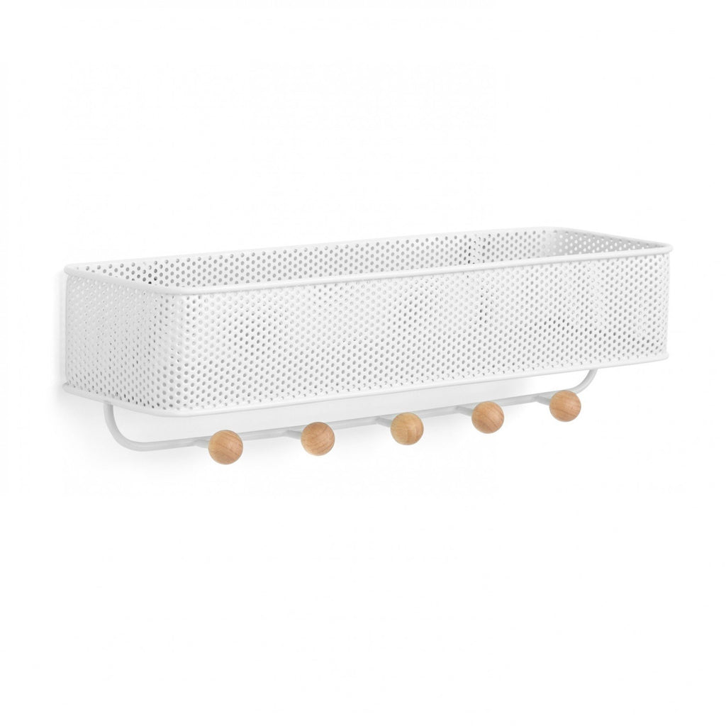 ESTIQUE KEY HOOK & ORGANIZER WHITE
