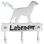 Labrador Metal Wall Mounted Key Hanger Bag Holder Hook Home Bathroom