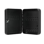 48 Metal Safe Hook Key Box Tags Home Car Lock Storage Case Cabinet Wall Mount Black