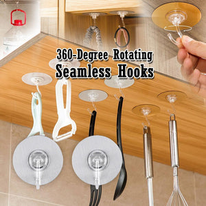 360-Degree Rotating Seamless Hooks