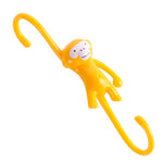 Cute Cartoon Monkey S Type Hook Kitchen Bathroom Plastic Hook