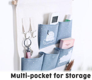Wall-mounted Multi-Pocket Organizer
