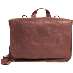 Korchmar Saddle Collection Dallas Natural Leather Postal Bag