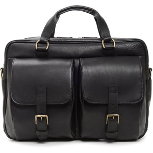 Korchmar Milled Collection Barton Leather Laptop Briefcase