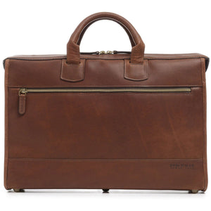 Korchmar Legacy Sawyer Slim Leather Laptop Briefcase