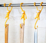 Cute Cartoon Monkey S Type Hook Kitchen Bathroom Plastic Hook