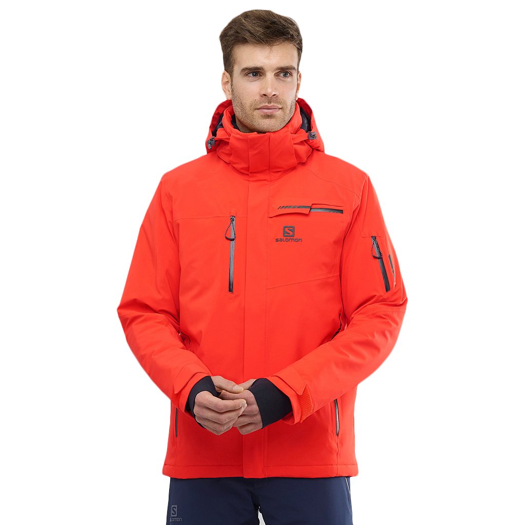 Salomon - Brilliant Jacket, Cherry Tomato
