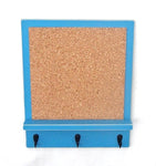 Cork Board - Bulletin Board - Message Board - Key Hooks