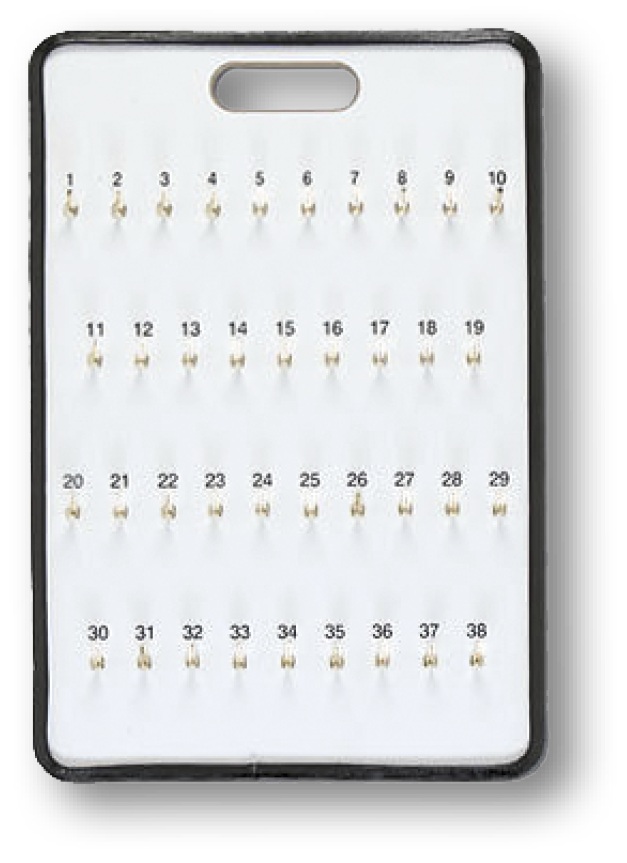 Portable Spring Hook Key Boards