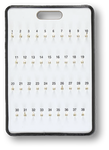 Portable Spring Hook Key Boards
