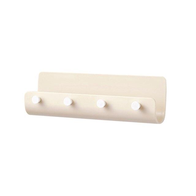 1 Pc Creative Kitchen Bathroom Multi-purpose Key Hook Wall-mounted Storage Hook