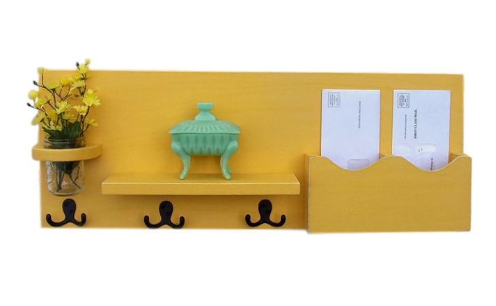 Mail Organizer - Mail Holder - Coat Hooks - Key Hooks